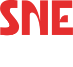 SNE logo white